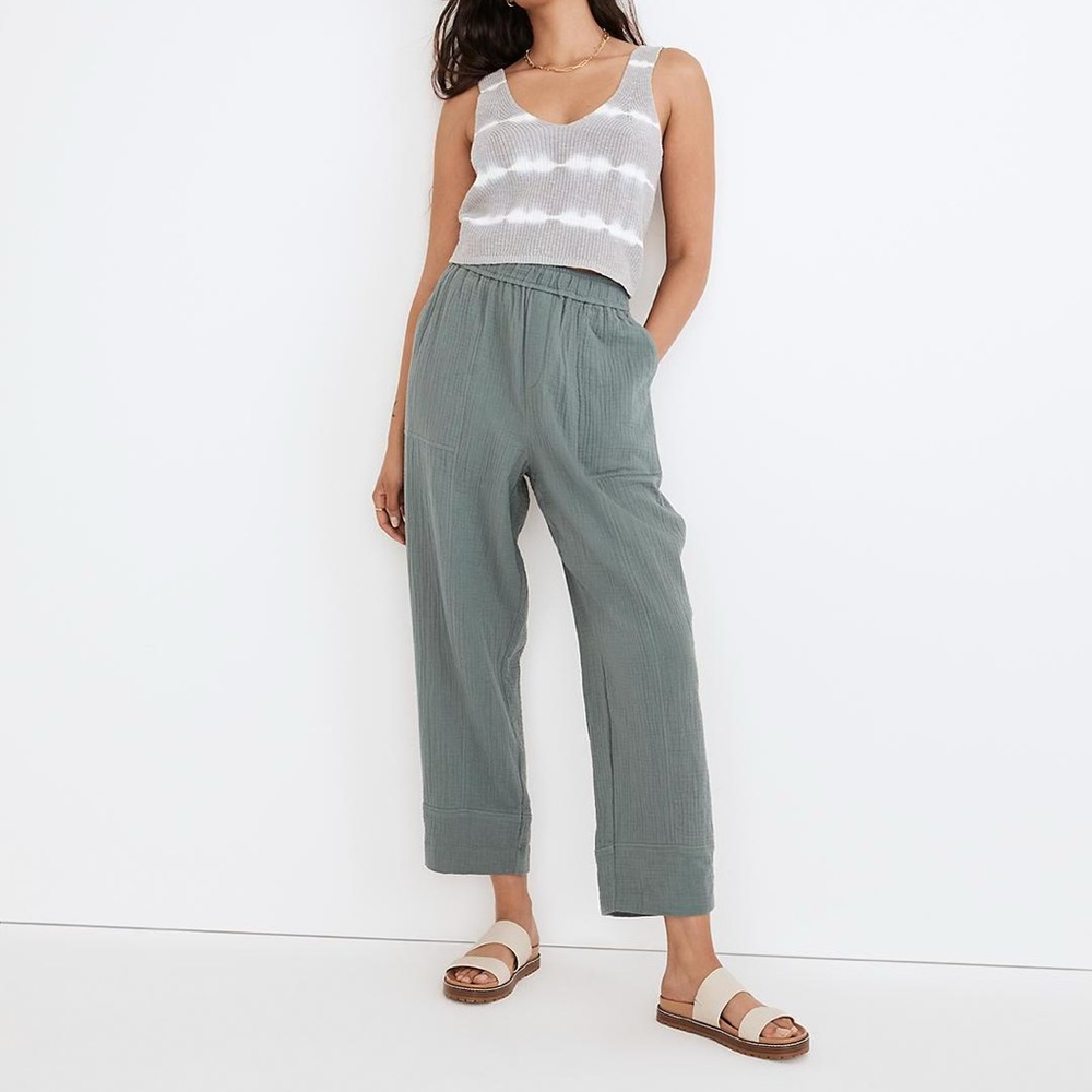 NWT Madewell lightspun Balloon Pants sz Small